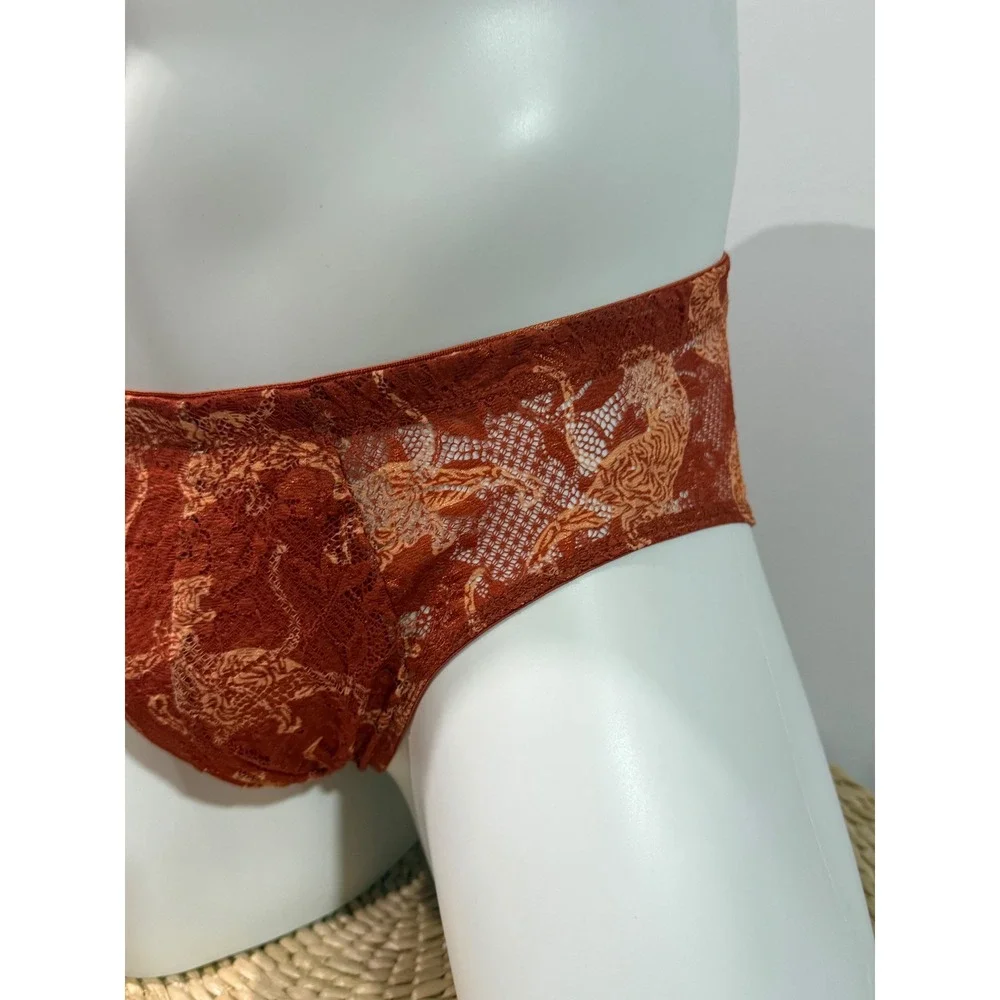 Cosabella Never Say Never Printed Comfort Micro Brief Sahara Tiger New Size S